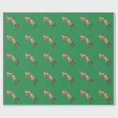 kerstpapier voor honkbal cadeaupapier (Vlak)