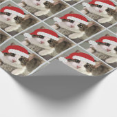 kerstpapier voor Katten Cadeaupapier (Hoek)