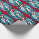 Kerstpapier voor kerstbekistingen met kerstcadeaus cadeaupapier (Hoek)