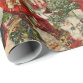 kerstpapier voor kerstbekkenbonnen cadeaupapier (Rol Hoek)