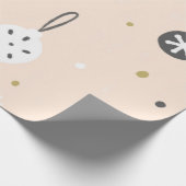  kerstpapier voor kerstboho moderne verdringing cadeaupapier (Hoek)