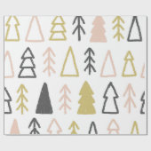  kerstpapier voor kerstboho moderne verdringing cadeaupapier (Vlak)