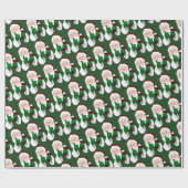 kerstpapier voor kerstcadeautjes cadeaupapier (Vlak)