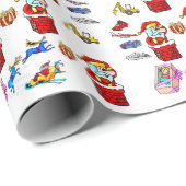 kerstpapier voor kerstcadeautjes cadeaupapier (Rol Hoek)