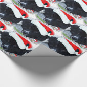 kerstpapier voor kerstcadeautjes in Santa Paw Cadeaupapier (Hoek)