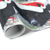 kerstpapier voor kerstcadeautjes in Santa Paw Cadeaupapier (Rol Hoek)
