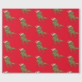 kerstpapier voor kerstcadeautjes met kerstcadeautj cadeaupapier (Vlak)