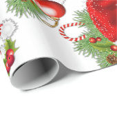 kerstpapier voor kerstcadeautjes met kerstcadeautj cadeaupapier (Rol Hoek)