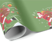 kerstpapier voor kerstcadeautjes met kerstcadeautj cadeaupapier (Rol Hoek)