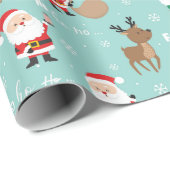 kerstpapier voor kerstkerstbeklimming (kerstmars) cadeaupapier (Rol Hoek)