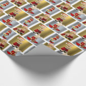 kerstpapier voor kerstkerstmis cadeaupapier (Hoek)