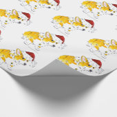 kerstpapier voor kerstmis en feestdagen met kerstc cadeaupapier (Hoek)