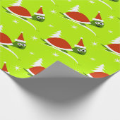 kerstpapier voor kerstschilfers, Kinder kerstcadea Cadeaupapier (Hoek)