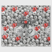  kerstpapier voor kerstwrappen cadeaupapier (Vlak)