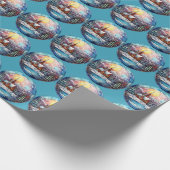 kerstpapier voor Koe Cadeaupapier (Hoek)