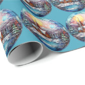 kerstpapier voor Koe Cadeaupapier (Rol Hoek)