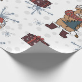 kerstpapier voor Koeien Cadeaupapier (Hoek)