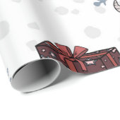 kerstpapier voor Koeien Cadeaupapier (Rol Hoek)