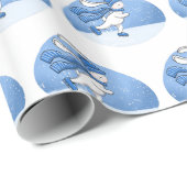 kerstpapier voor konijnen cadeaupapier (Rol Hoek)