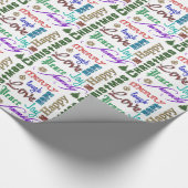 kerstpapier voor kunstschilders cadeaupapier (Hoek)