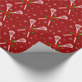 kerstpapier voor lacrosse kerstverpakkingen cadeaupapier (Hoek)