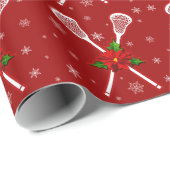 kerstpapier voor lacrosse kerstverpakkingen cadeaupapier (Rol Hoek)
