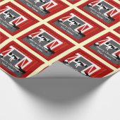 kerstpapier voor landbouwhuisdieren cadeaupapier (Hoek)