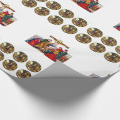 kerstpapier voor onmiddellijke verpakking cadeaupapier (Hoek)