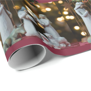 kerstpapier voor onmiddellijke verpakking cadeaupapier