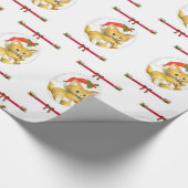 kerstpapier voor onmiddellijke verpakking cadeaupapier (Hoek)