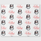 kerstpapier voor onmiddellijke verpakking cadeaupapier (Vlak)