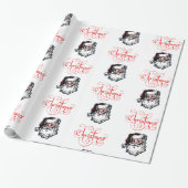 kerstpapier voor onmiddellijke verpakking cadeaupapier (Uitgerold)