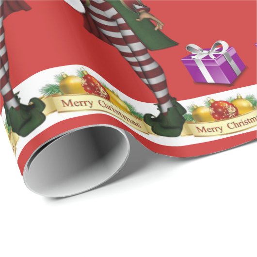 kerstpapier voor onmiddellijke verpakking cadeaupapier (Rol Hoek)