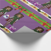 kerstpapier voor onmiddellijke verpakking cadeaupapier (Hoek)