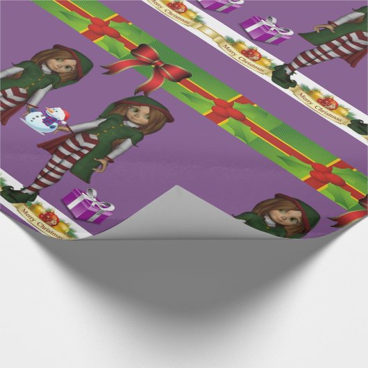 kerstpapier voor onmiddellijke verpakking cadeaupapier (Hoek)