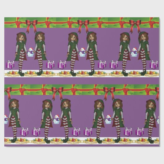 kerstpapier voor onmiddellijke verpakking cadeaupapier (Vlak)