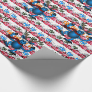 kerstpapier voor onmiddellijke verpakking cadeaupapier