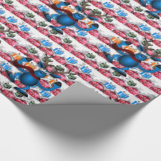 kerstpapier voor onmiddellijke verpakking cadeaupapier (Hoek)