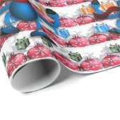 kerstpapier voor onmiddellijke verpakking cadeaupapier (Rol Hoek)