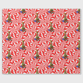 kerstpapier voor onmiddellijke verpakking cadeaupapier (Vlak)