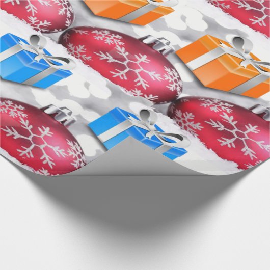 kerstpapier voor onmiddellijke verpakking cadeaupapier (Hoek)