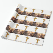 kerstpapier voor onmiddellijke verpakking cadeaupapier (Uitgerold)