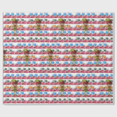 kerstpapier voor onmiddellijke verpakking cadeaupapier (Vlak)