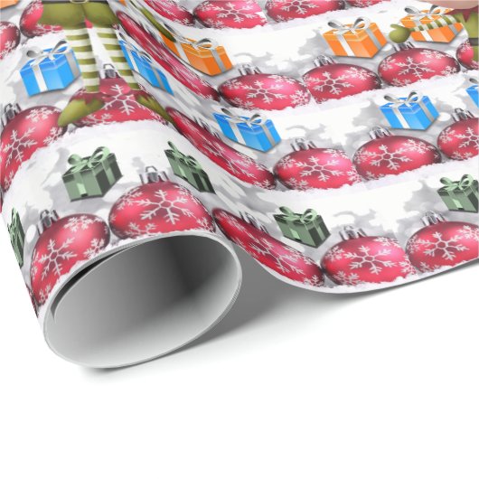 kerstpapier voor onmiddellijke verpakking cadeaupapier (Rol Hoek)