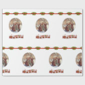 kerstpapier voor onmiddellijke verpakking cadeaupapier (Vlak)