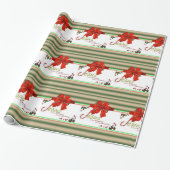 kerstpapier voor onmiddellijke verpakking cadeaupapier (Uitgerold)