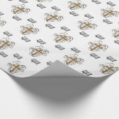 kerstpapier voor onmiddellijke verpakking cadeaupapier (Hoek)