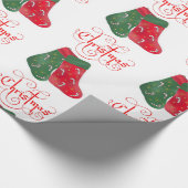 kerstpapier voor onmiddellijke verpakking cadeaupapier (Hoek)