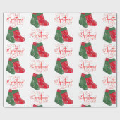 kerstpapier voor onmiddellijke verpakking cadeaupapier (Vlak)