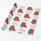 kerstpapier voor onmiddellijke verpakking cadeaupapier (Uitgerold)